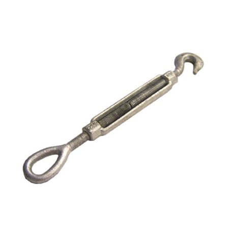 Us Cargo Control Galvanized Turnbuckle - Import - Hook & Eye - 3/4" x 6 EHTBGV34X6